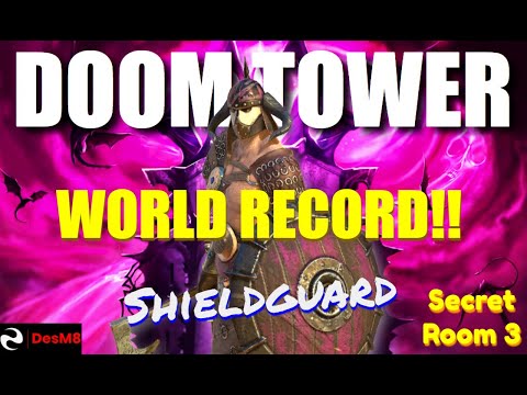 Raid: Doom Tower - WORLD RECORD! - Shieldguard in Reflex!