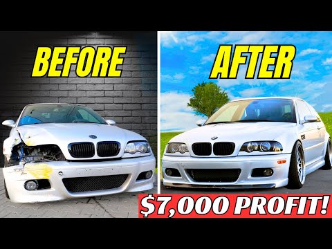 I Bought The CHEAPEST BMW M3 To Flip For MAX PROFIT In 24 Hours!