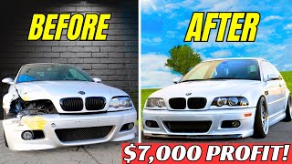 I Bought The CHEAPEST BMW M3 To Flip For MAX PROFIT In 24 Hours!