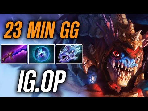 IG.Op • Slark • 23 min GG — Pro MMR