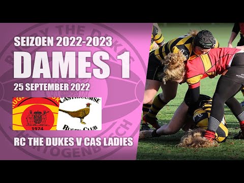 RC The Dukes Dames 1 V Cas Ladies - 25 Sept 2022 | Rugby Woman