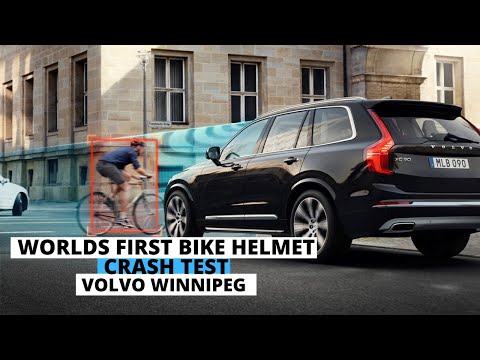 Volvo Cars and POC develop world first car bike helmet crash test | Volvo Winnipeg