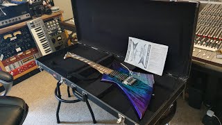 Video thumbnail for Jackson Kelly KE3 Eerie Dess Swirl Made In Japan MIJ Japanese Guitar Up Close Video Review by Essex Recording Studios