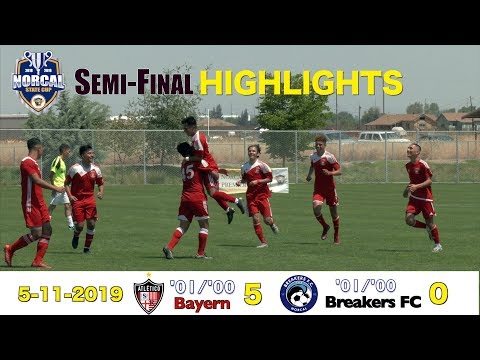 HIGHLIGHTS 2019 ASR Bayern State Cup Semi Final v Breakers FC