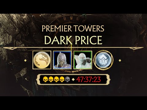 MK11 "Noob Saibot" Premier Tower for 48 hours, Exclusive Noob Saibot & The Kollector - Gear & Skins