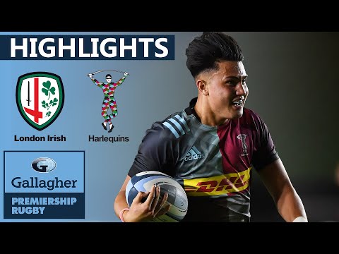 London Irish v Harlequins | Smith Impresses With a Brace | Gallagher Premiership