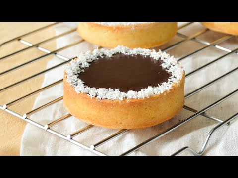 Tartelettes Noix de coco chocolat noir