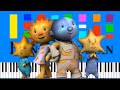 Mr Moon Theme Song Slow EASY Medium 4K Piano Tutorial