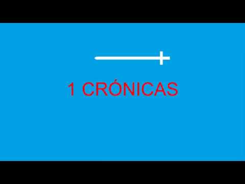 13.  1 CRÓNICAS: BIBLIA REINA VALERA 1960 | NARRADA POR SAMUEL MONTOYA.