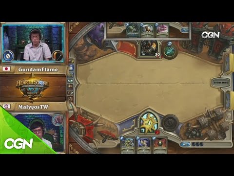 [2016.10.02] 8강 Gundam vs MalygosTW 하스스톤 APAC 하계 월드챔피언십 2016
