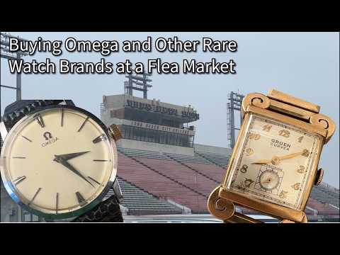 $1500 Budget for Rare Watches at a SoCal Flea Market!