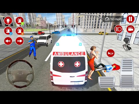 City Ambulance Emergency Rescue Simulator - 911 Rescue Simulator - Android Gameplay
