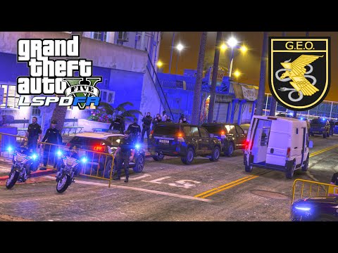 🚔 LSPDFR #842 | LOS G.E.O. - REDADA EN EL BARRIO