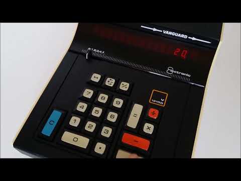 Vintage Vanguard Y1210D Calculator