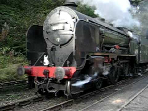 Repton Drifts past Grosmont MPD