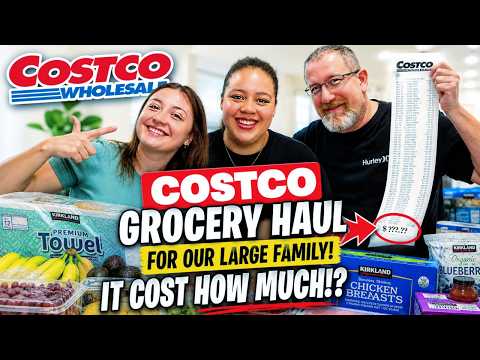 Costco Haul for Our Big Family! (It Cost HOW MUCH!?)