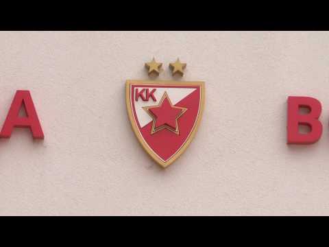 Trening KK Crvena zvezda mts na Malom Kalemegdanu