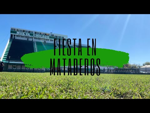 "FIESTA EN MATADEROS (Nueva Chicago - Ferro 2022) Primera Nacional , Futbol Argentino." Barra: Los Pibes de Chicago • Club: Nueva Chicago