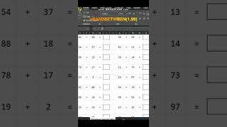 Amazing way to creat math sheets for students