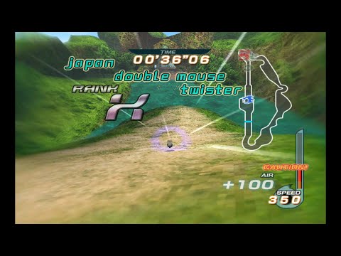 Sonic Riders- Splash Canyon - Sonic (High Booster) 1:55:90