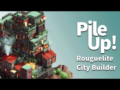 Creating HAPS TOWN in the most CHILL CITY BUILDER - PileUp