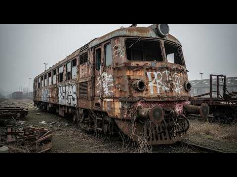 ASMR restoration ! Old Cargo Train Rescued From an Abandoned Rail Yard