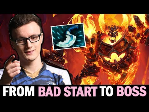 MIRACLE Signature Blink Dagger SF — From Bad Start to Boss Dota2