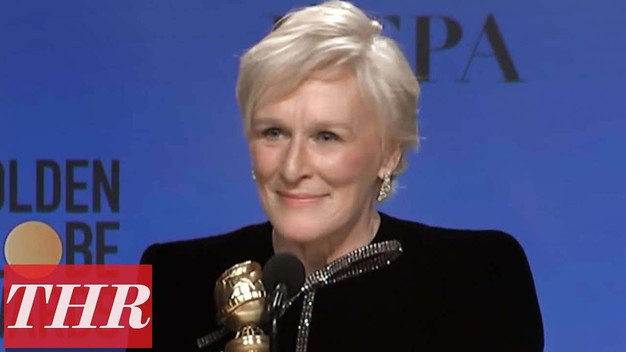 Golden Globes Winner Glenn Close Full Press Room Speech | THR thumnail