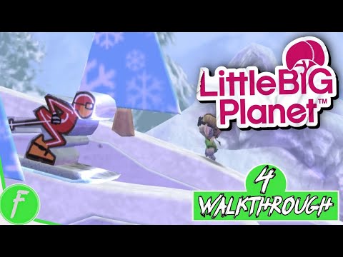 Little Big Planet FULL WALKTHROUGH Gameplay HD (PSP) | NO COMMENTARY | PART 4