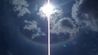 Solar Rainbow:  The Amazing Parhelion Effect