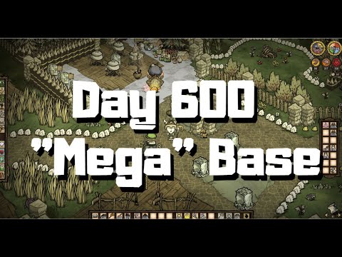 DST DAY 600 MEGABASE - Don't Starve Together base build showcase