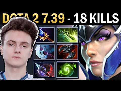 Luna Gameplay Miracle with 18 Kills and Manta - Dota 2 7.39