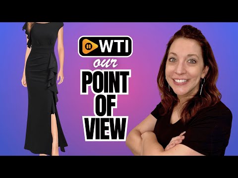 WOOSEA Women's Split Bodycon Mermaid Evening Cocktail Long Dress Medium Black - WTI product video review