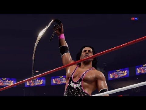 King of the ring 1994: Bret Hart With Jim Neidhart VS Diesel With Shawn Michaels - WWF Title Match