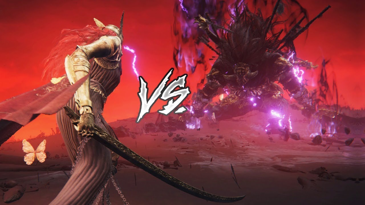 Malenia, Blade of Miquella VS Starscourge Radahn (ELDEN RING Boss VS Boss) - YouTube