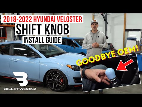 Billetworkz - 2018+ Hyundai Veloster N/ Elantra N Shift Knob Install Guide