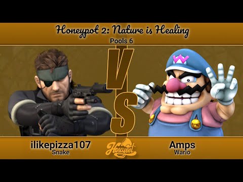 ilikepizza107 (Snake) vs Amps (Wario) - Honeypot 2 - Pools 6