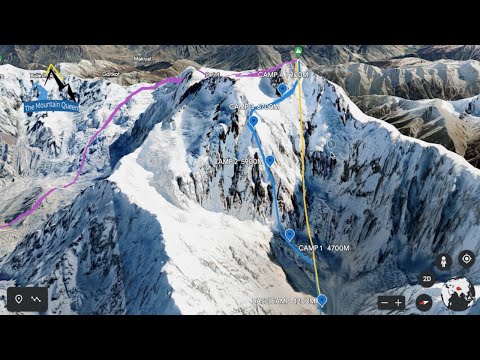 LE VIE PER RAGGIUNGERE LA VETTA DEL NANGA PARBAT.