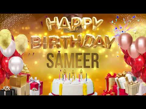 SAMEER - Happy Birthday Sameer