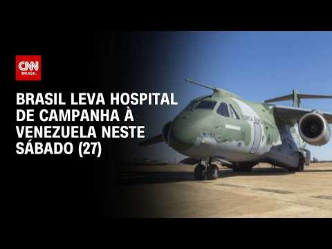 Terremotos na Venezuela: Brasil leva hospital de campanha ao país neste sábado (27) | CNN 360º