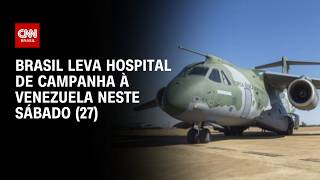 Vídeo: Terremotos na Venezuela: Brasil leva hospital de campanha ao país neste sábado (27) | CNN 360º