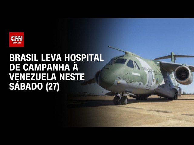 Terremotos na Venezuela: Brasil leva hospital de campanha ao país neste sábado (27) | CNN 360º