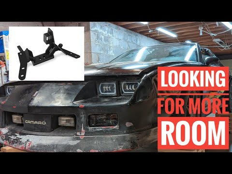 Installing a Hooker Blackheart crossmember in a third gen LS swapped Camaro.