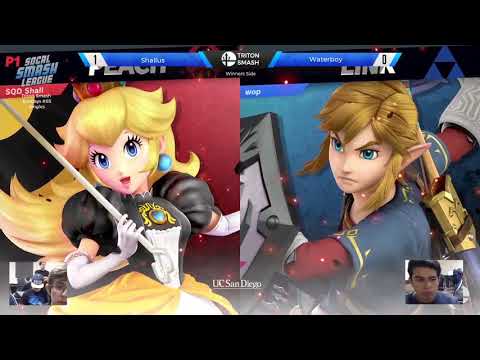 TSS 65 - SQD | Shallus (Peach) vs Waterboy (Link) - Winners Quarters - Smash Ultimate