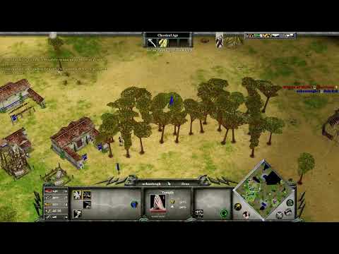 Ranked Match - Zeus vs Shennong - Aggressive Shennong Push - Age of Mythology