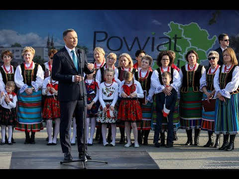 Spotkanie Andrzeja Dudy z mieszkańcami Łosic