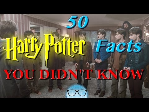 50 Harry Potter Facts YOU DIDN'T KNOW | The Geeky Informant