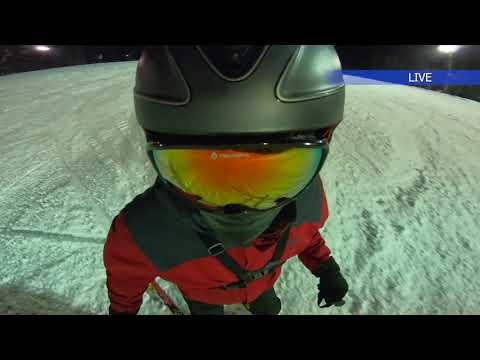 Bjelašnica Night Alpine Skiing January 2021 GoPro Hero 7 Black 4K(Ultra HD)