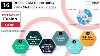 Oracle CRM Opportunity Sales Methods and Stages 
