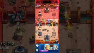 【クラロワ】あぶねぇぇぇ【CLASH ROYALE】#shorts